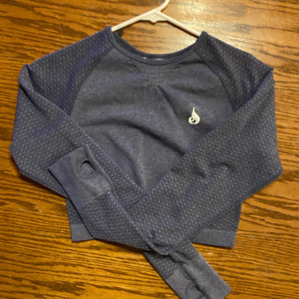 Ryderwear navy crop small